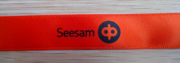Juostelė su logotipu SEESAM