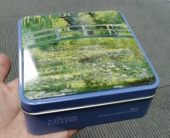 Metalinė reklaminė dėžutė su spauda