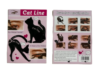 Cat line - antakių ir pravedimų trafaretai
