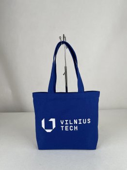 Nedidelis drobinis reklaminis krepšys