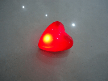 LED širdelės