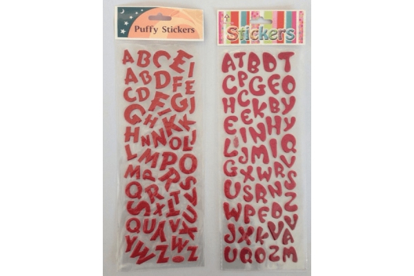 Minkšti lipdukai raidės