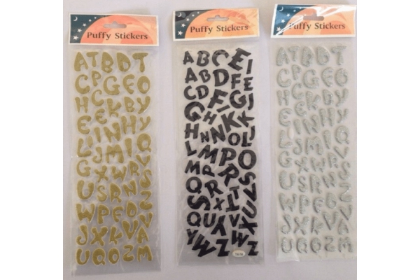 Minkšti lipdukai raidės