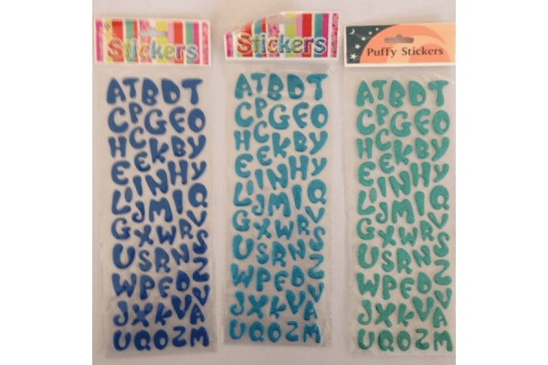 Minkšti lipdukai raidės