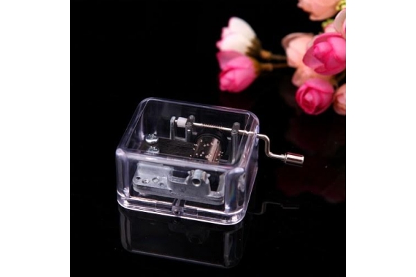 Muzikinė plastikinė dėžutė