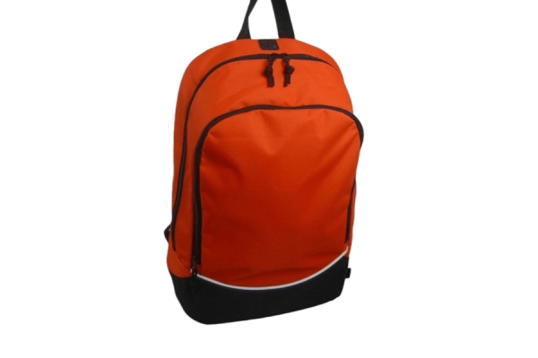 Minimalistinė oranžinė kuprinė