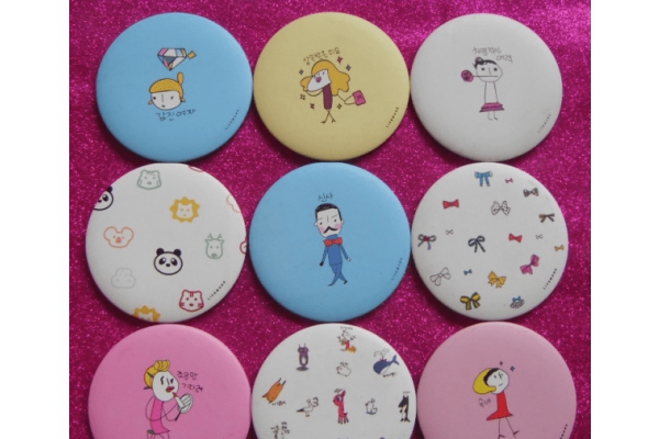 Spalvingi Veidrodukai