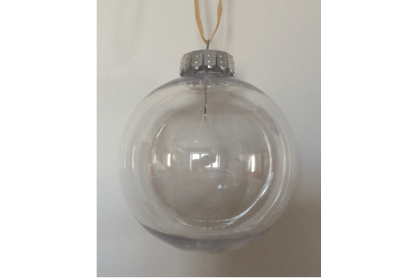 Skaidrūs kalėdiniai žaisliukai P16044