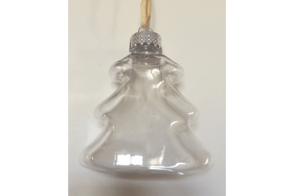 Skaidrūs kalėdiniai žaisliukai P16044