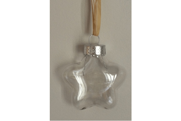 Skaidrūs kalėdiniai žaisliukai P16044