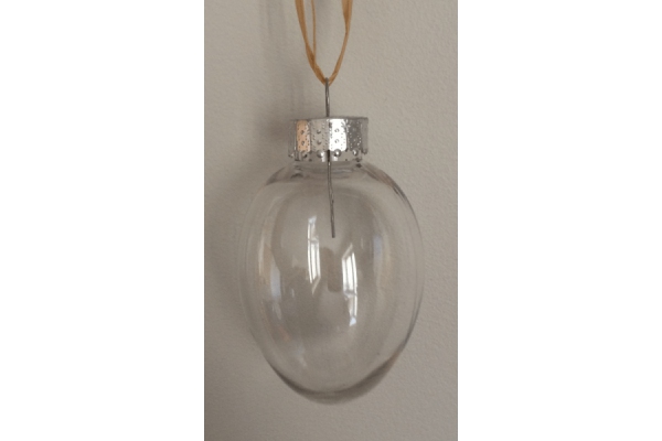 Skaidrūs kalėdiniai žaisliukai P16044
