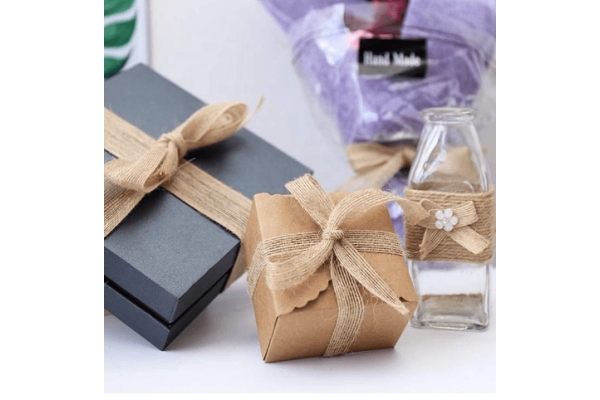 Medvilninė dovanų juostelė / eco