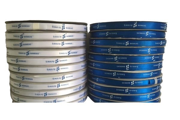 Juostelė su logotipu Šiaulių bankas