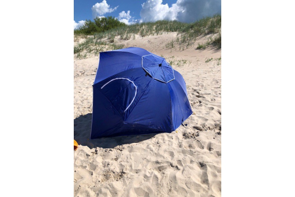 Didžiulis paplūdimio skėtis palapinė