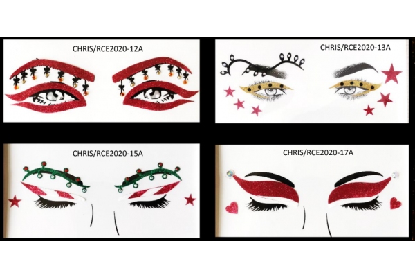 Laikina Šventinio makiažo tatuiruotė