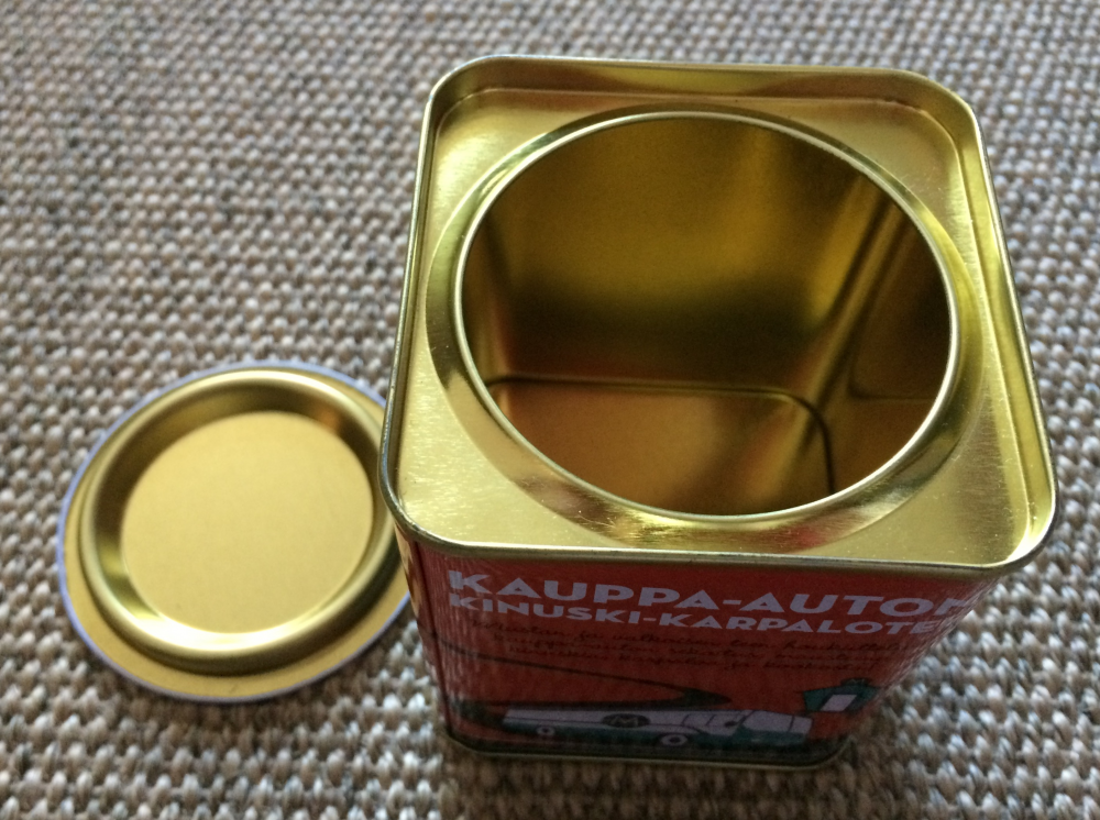Metalinė kavos ar arbatos dėžutė P16049.3