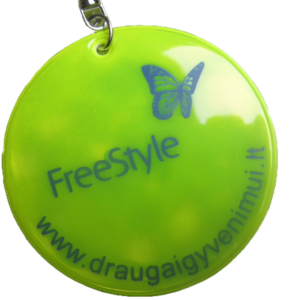 Atšvaitas su Logotipu Freestyle Užsakovas UAB Abbot