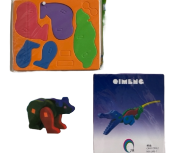 Eva 3D puzlė gyvūnai