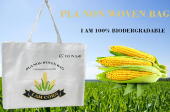 Suyrantis perdirbto plastiko maišiukas PLA
