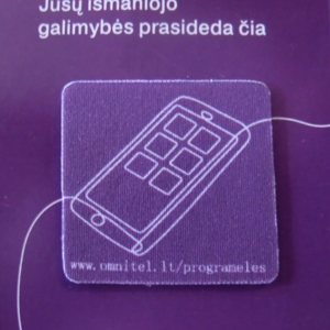 Telefono ekrano valiklis Omnitel