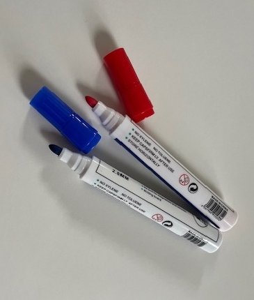 Vandens markeris, Magnetinės lentos markeris