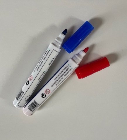 Vandens markeris, Magnetinės lentos markeris